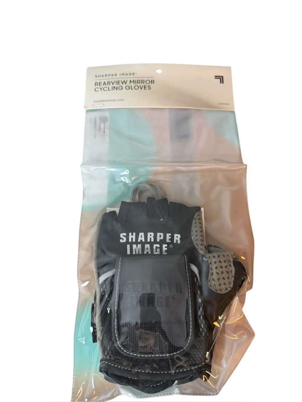 NWT Sharper Image Rear View Mirror Cycling Gloves